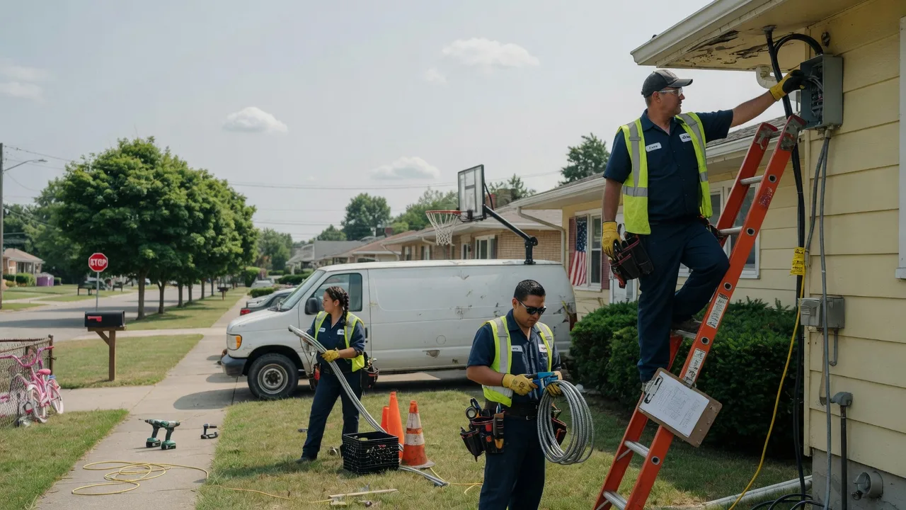 Licensed Electrician in Blythedale, MO near me
